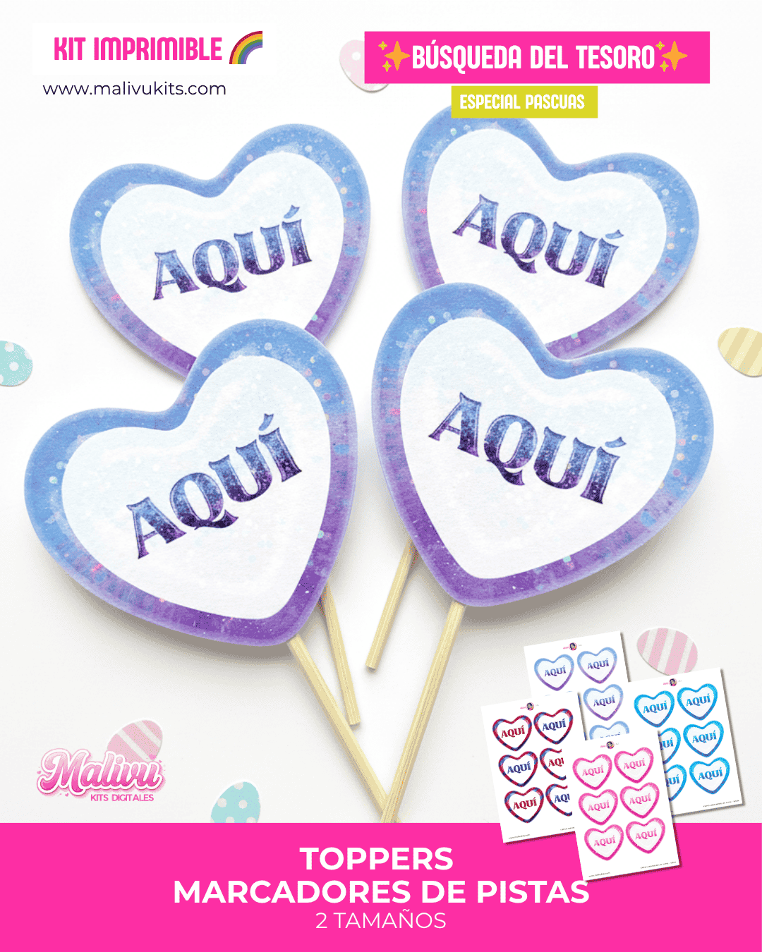 Kit Búsqueda del Huevo de Pascua