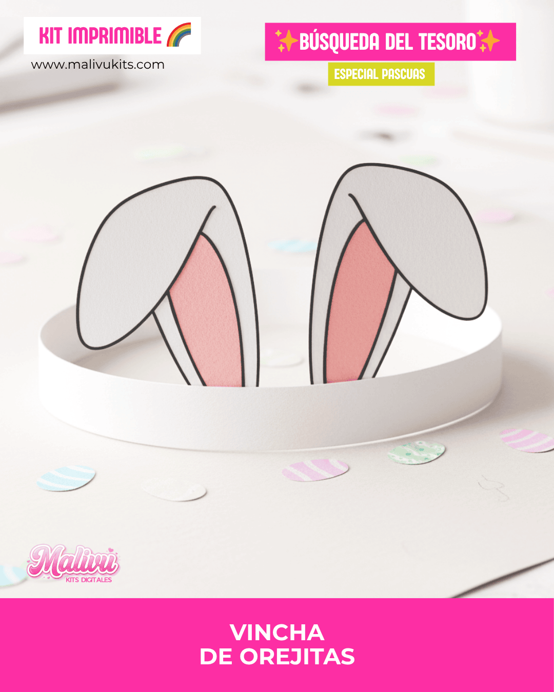 Kit Búsqueda del Huevo de Pascua
